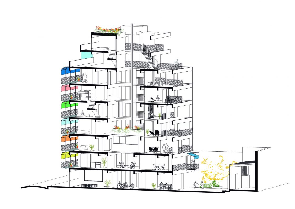 EDIFICIO DE VIVIENDA LA COLECTIVA – Proyecto Habitar | Arquitectura